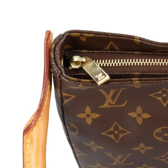 LOUIS VUITTON Brown Monogram Shoulder Bag - Picture 8 of 9